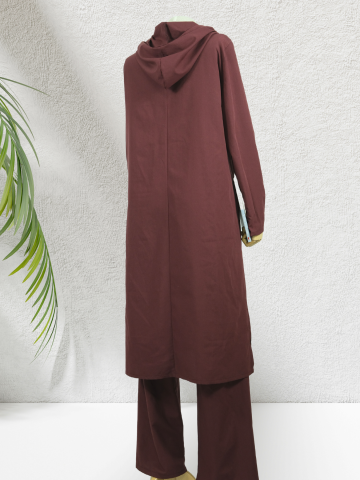 MİA BORDO TAKIM SCRUBS