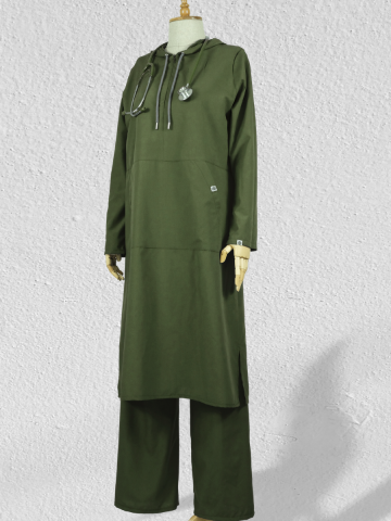 MİA HAKİ YEŞİLİ TAKIM SCRUBS