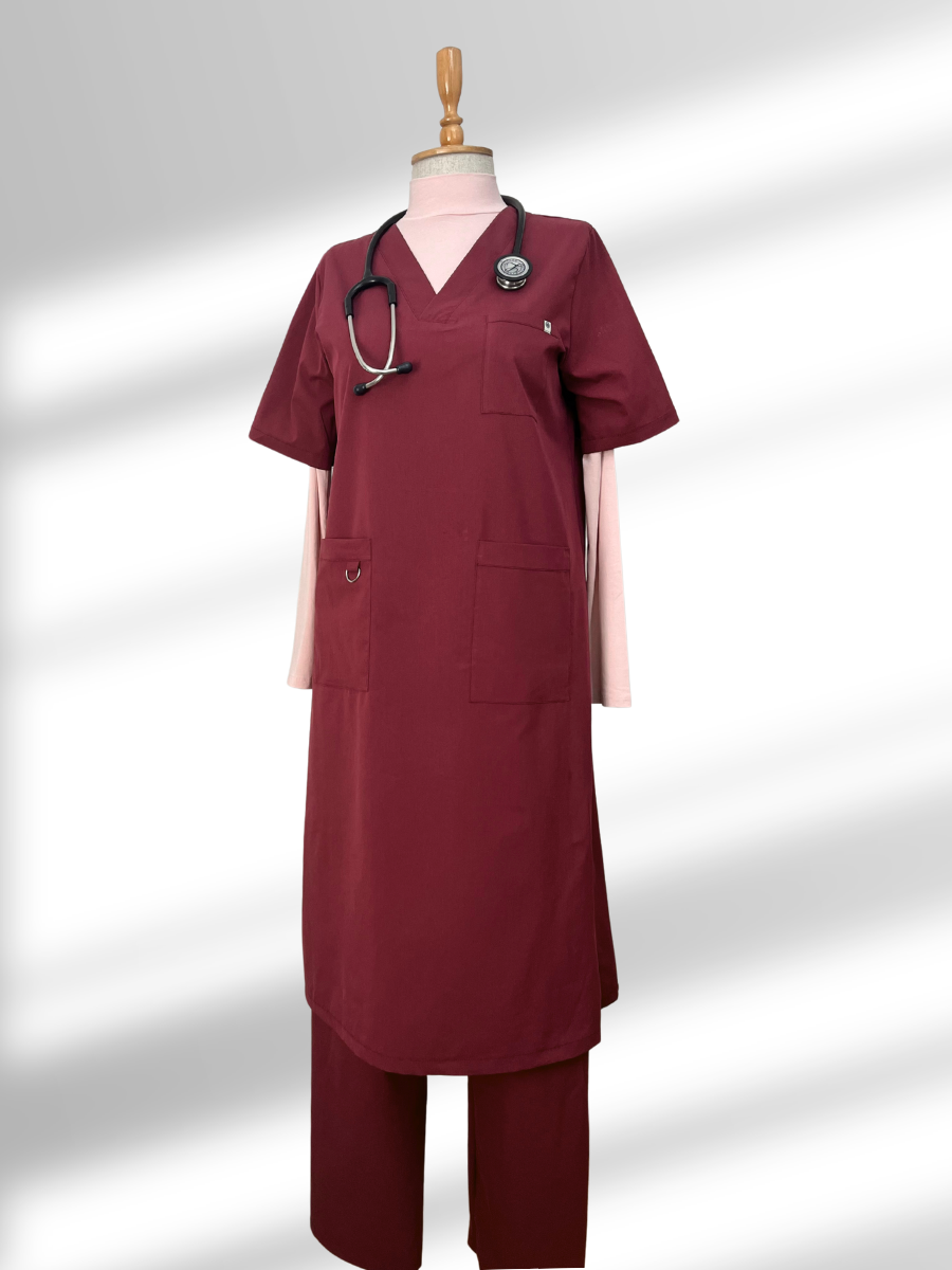 LİNA BORDO TAKIM SCRUBS