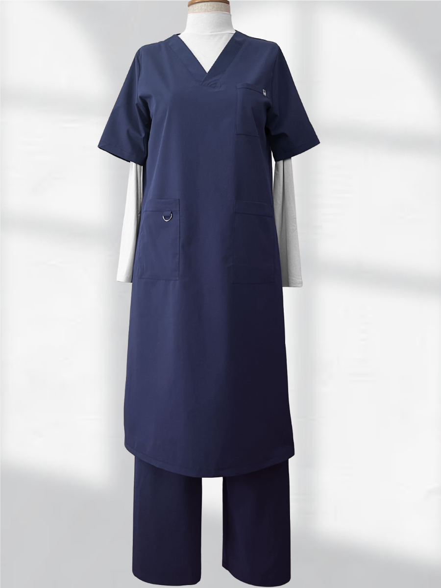 LİNA LACİVERT TAKIM SCRUBS