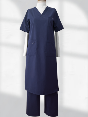 LİNA LACİVERT TAKIM SCRUBS