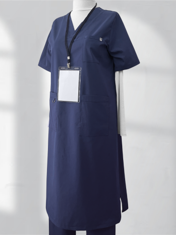 LİNA LACİVERT TAKIM SCRUBS