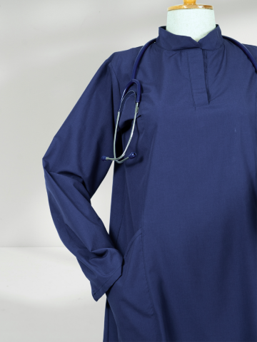 VERA LİKRALI LACİVERT TAKIM SCRUBS