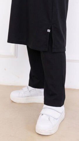 LİNA SİYAH TEK ÜST SCRUBS